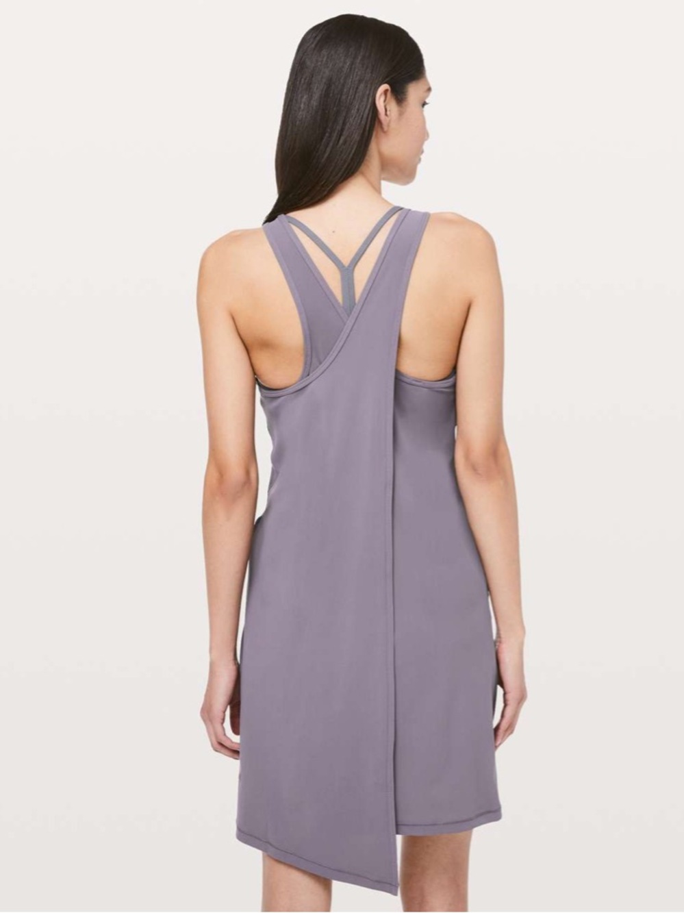 lululemon athletica early morning dress Graphite Purple size 8